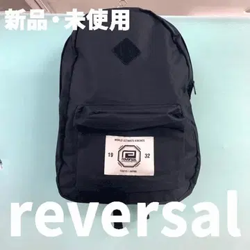 새상품 미사용품 reversal 리버설 백팩 블랙