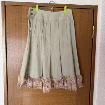 종아리 기장 스커트 M 사이즈 외출용..