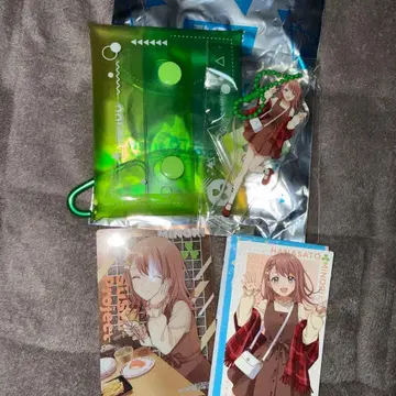 프로세카 스시로 하나사토 미노리 멀티 파우치 카드 스티커