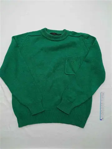 아바크롬비&피치 코튼 울 니트 스웨터 그린 남성용 L