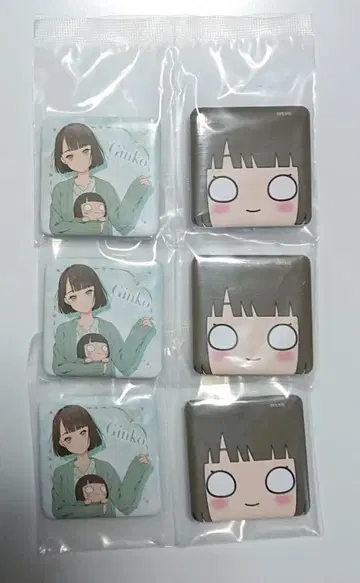 세가 럭키 쿠지 러브 라이브 하스노소라 여학원 효쇼 긴코 캔뱃지 x 3