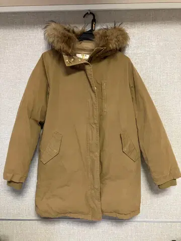 다운 자켓 퍼 포함 L