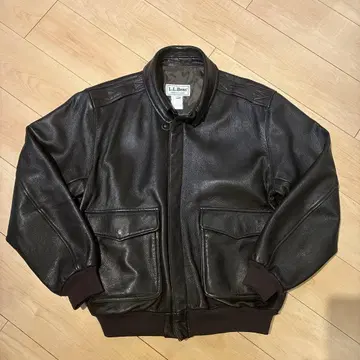 L.L.Bean A-2 usa 가죽 자켓 플라이트 자켓