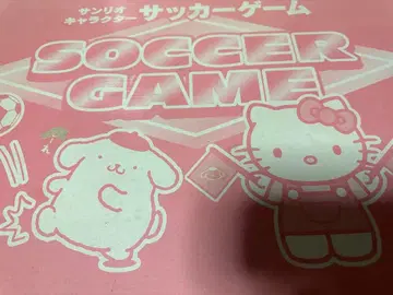 산리오 캐릭터 축구 게임 새상품급 키티