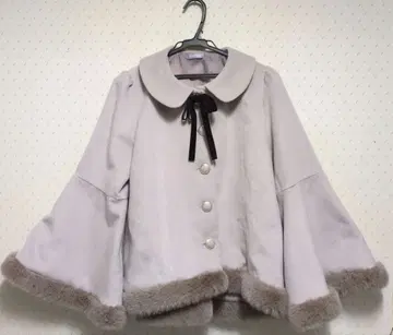 벨 슬리브 A 라인 코트 axes femme