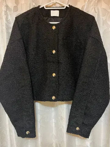 H&M 자켓 블랙