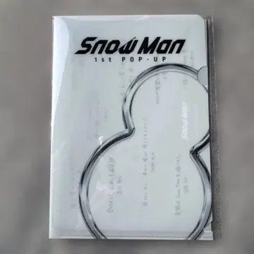 Snow Man 1st POP-UP 미니 포스터 L 홀더 세트_타이베이