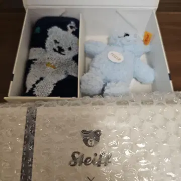 미개봉 슈타이프 페이 테디베어 키링 세트