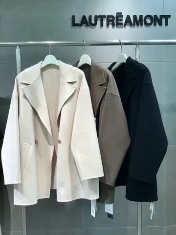 [ 상태 좋음 ] 로트레아몽 하프 울 리버 코트 38