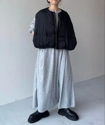 wee9s 슈퍼 루즈 라이트 스웨티 원피스