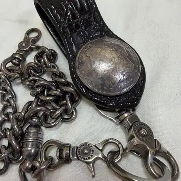 [ 크로커다일 ] FUNNY 벨트 루프+지갑 체인 세트 파니