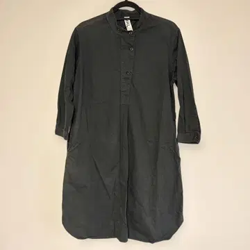 [ MHL. ] 둥근 카라 셔츠 원피스