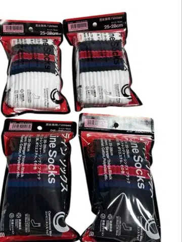 훼미리마트 x 기묘한 이야기 콜라보 라인 양말 25-28 4족