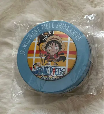 ONE PIECE 몽키 D 루피 캔뱃지 신칸센 콜라보 마그넷 캔