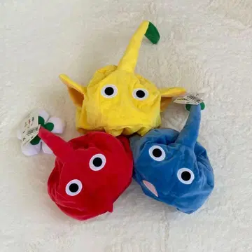 피크민 코스튬 모자 3종 세트