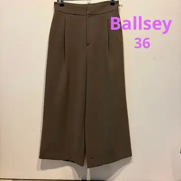 투모로우랜드 Ballsey 와이드 크롭 팬츠 36