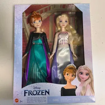 겨울왕국 2 퀸 엘사 정령 엘사 인형 세트