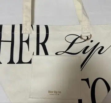 herlipto HLT Daily LogoTote 토트 모노톤