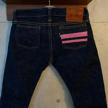 모모타로진즈 7003SP 출진 셀비지 로우라이즈 타이트 스트레이트 W26