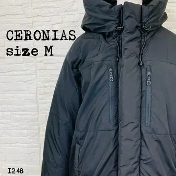 CERONIAS 세로니아스 후드 부착 패딩 자켓 블랙 M 1248