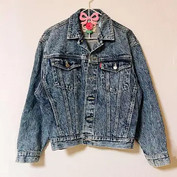 ZIOC O-M 선염 M 블랙 데님 자켓