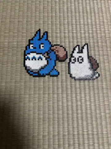 토토로 펄러비즈 작품