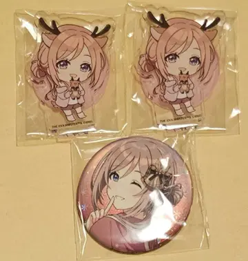 학원 아이돌 마스터 학마스 핸즈 배지 아크릴 스탠드 히메사키 리나