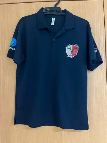 앤틀러스 피케 셔츠 츠쿠바 glimmer 네이비 피케 셔츠 M 사이즈