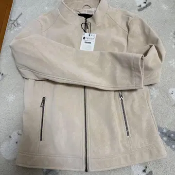 Desigual 베이지 스웨이드풍 자켓 L