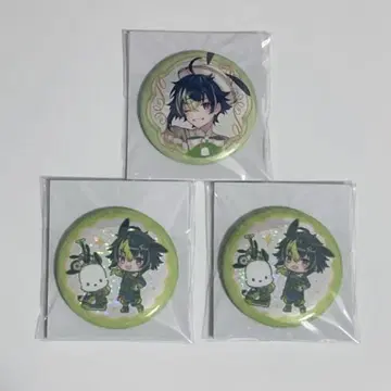 니지산지 이나미 라이 산리오 랜덤 키라키라 캔뱃지