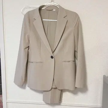 베이지 비즈니스 정장 GU