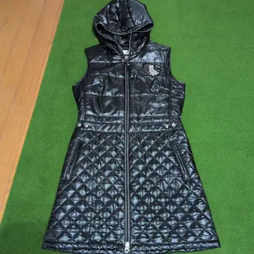 Black & White 후드 부착 원피스 사이즈 1