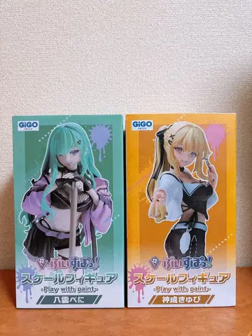 브이스포 스케일 피규어 칸나리 큐피 야쿠모 베니 2체 세트