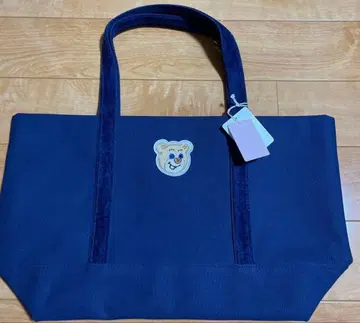 러브러리 올드 테디 와펜 토트백 네이비 LL