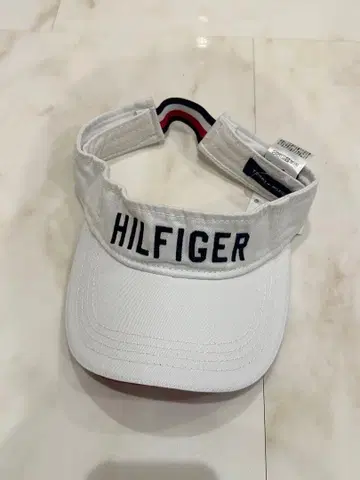 TOMMY HILFIGER 바이저 화이트 캡