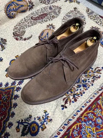 alden (알든) 1492 브라운 스웨이드 처카 부츠