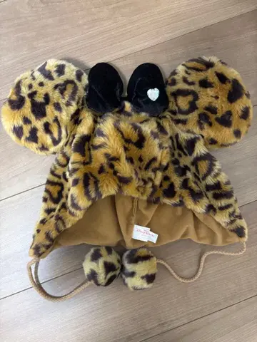 디즈니 팬캡 미니 레오파드 무늬