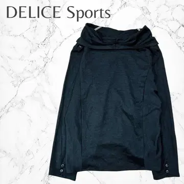 델리스 스포츠 울 개성 엘레강트 오프숄더 긴팔 티셔츠