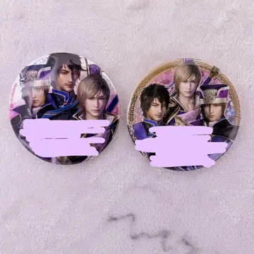 진 삼국무쌍 트레이딩 홀로그램 캔뱃지 곽가 순욱 순유