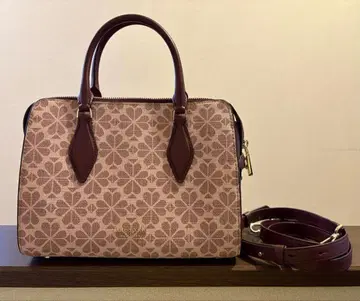 케이트 스페이드 뉴욕 플라워 코팅 핸드백