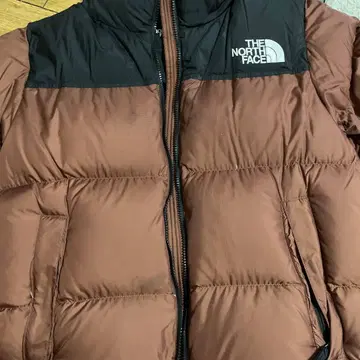 THE NORTH FACE 다운 자켓 M 사이즈 브라운 블랙