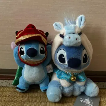 디즈니 스토어 스티치 설날 봉제 인형