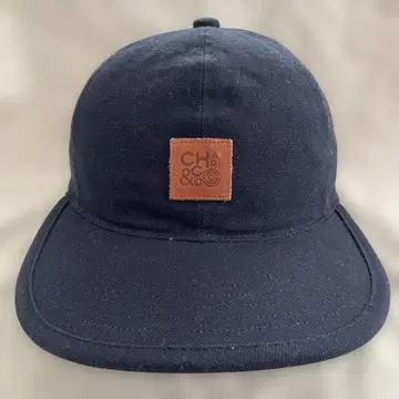 새상품급 CHARI&CO 6PANEL CAP 네이비 일본제