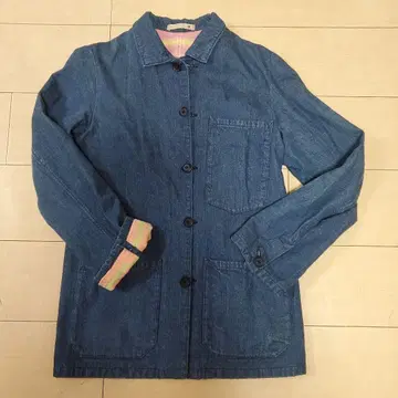 데님 자켓 버튼 포함 45rpm