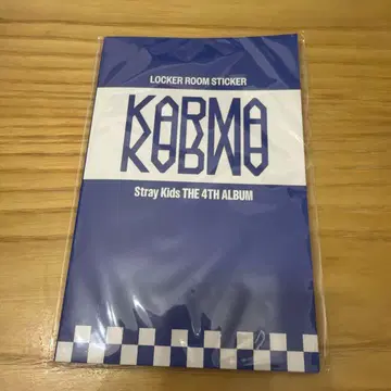 StrayKids KARMA LOCKER ROOM STICKER 한