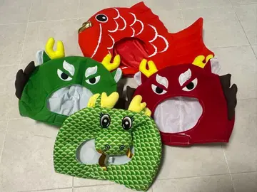 코스프레용 모자 4세트