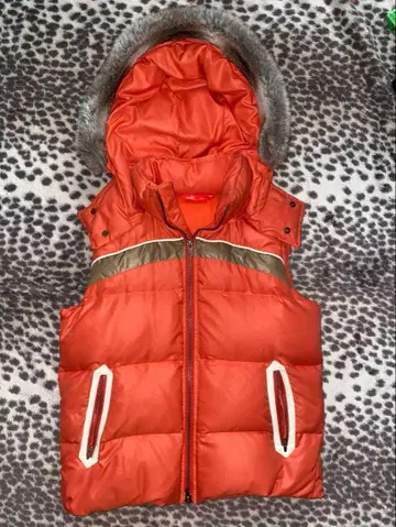 헤이세이 갸루 퍼 다운 베스트