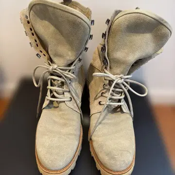 돌체앤가바나 스웨이드 하이컷 부츠