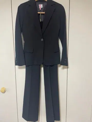 블랙 수트 셋업 M