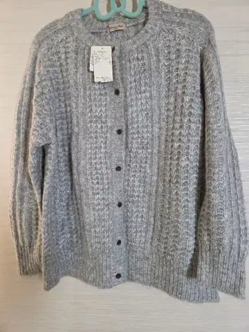 사만사 모스모스. 인상 패턴 쿨넥 가디건 프리 사이즈